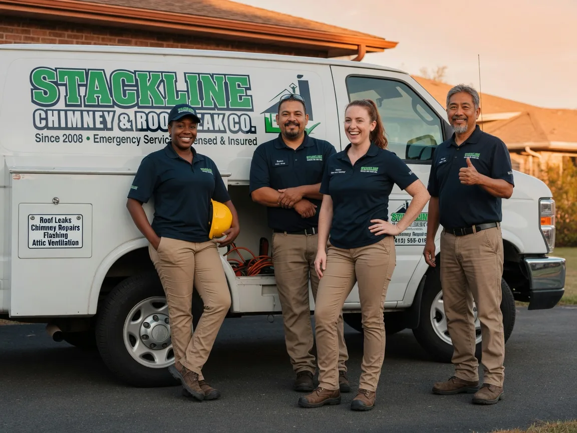 Chimney flashing repair company in Stringer, MS